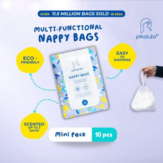 Pikalula Nappy Bags 10pcs Mini Pack