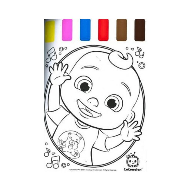 Elm Cocomelon - Paint with Water Books