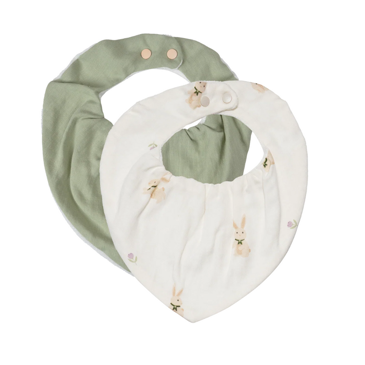 Saeson Tencel Bandana Bib (2-pack) 100% Tencel