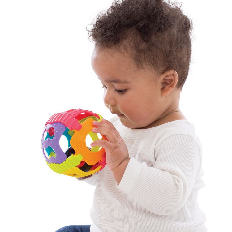 Playgro 4083681 Shake Rattle & Roll Ball (6m+)