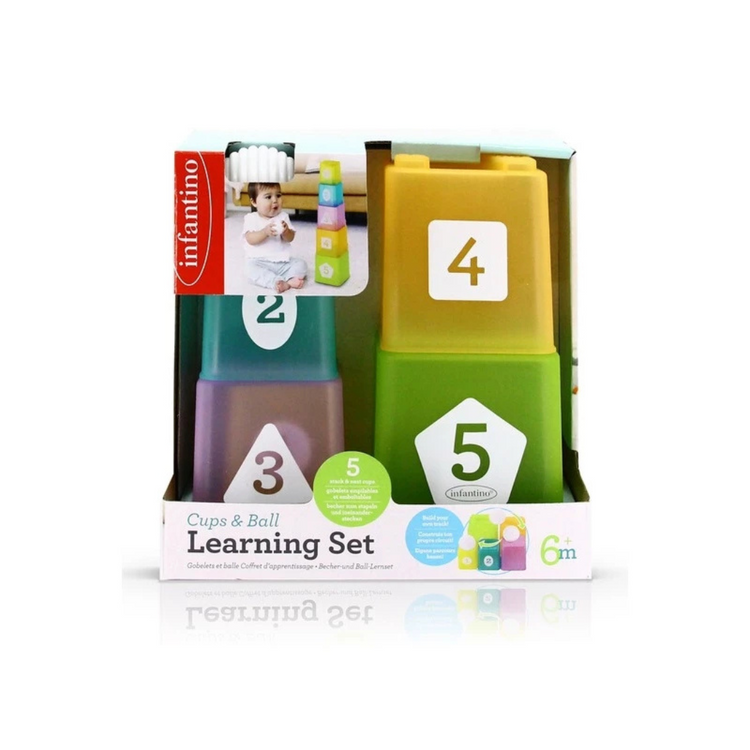 Infantino 315206 Cups & Ball Learning Set (0m+)