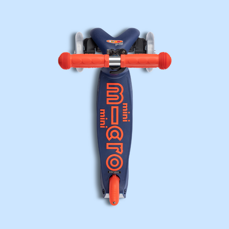 Micro Mini Deluxe Foldable Scooter-Navy Blue (2-5yrs)