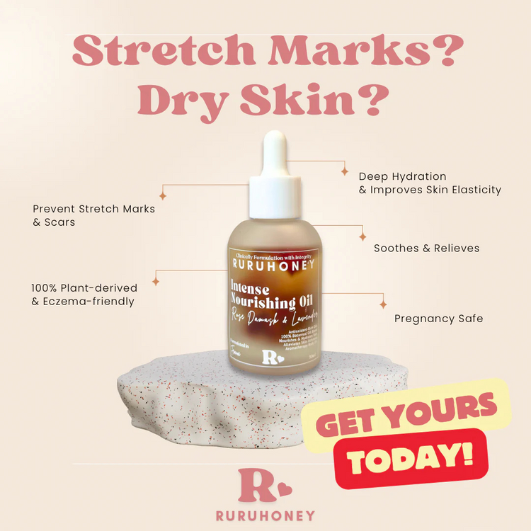 RuruHoney Intense Nourishing Oil 30ml (KKM Notified, 100% Natural)