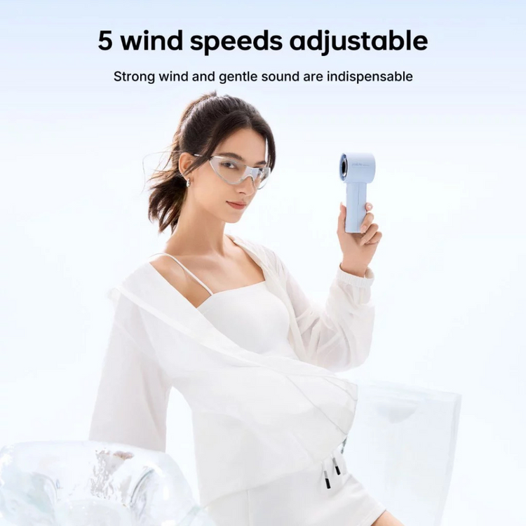 JisuLife Handheld Fan Life10/10S ( 4000mAh/5000mAh ) 5 levels Strong Wind