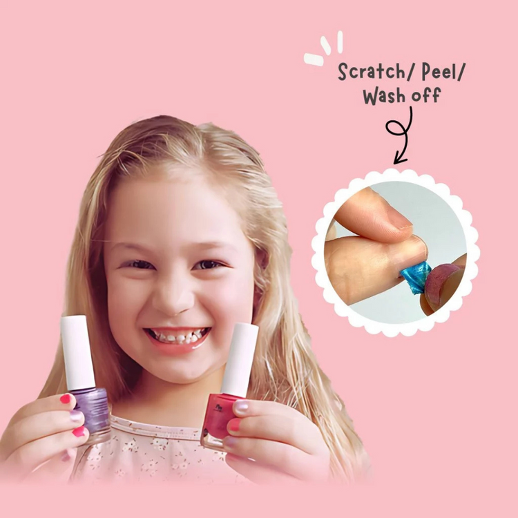 No Nasties Kids 20 Free Scented Kids Nail Polish (8.5ml)