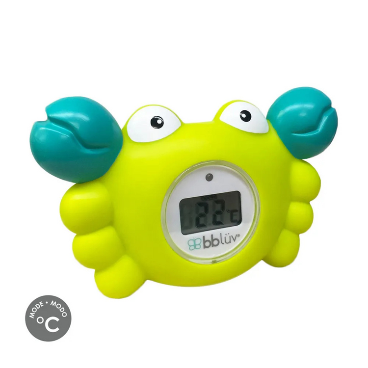 bbluv Krab 3-in-1 Thermometer & Bath Toy