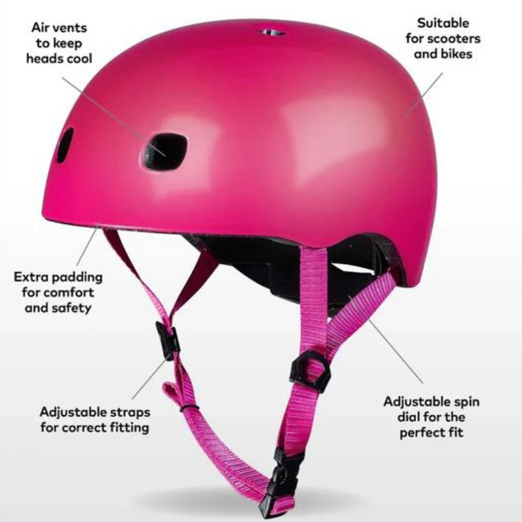 Micro Helmet Raspberry S (48-53cm)