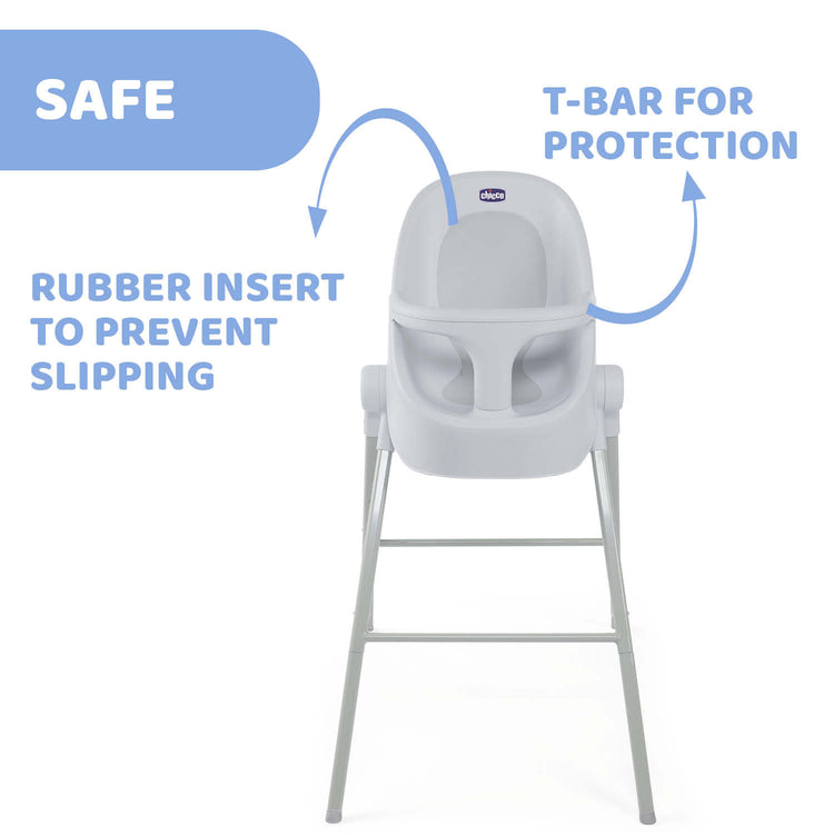Chicco Bubble Nest Bath Tub Cool Grey