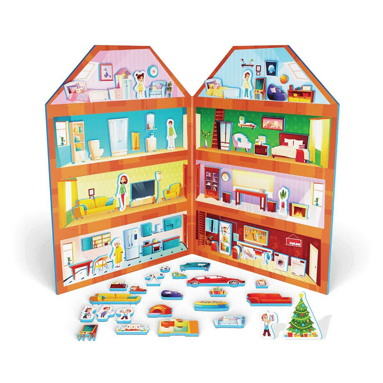 Puedo Magnetic House Set (3Y+)