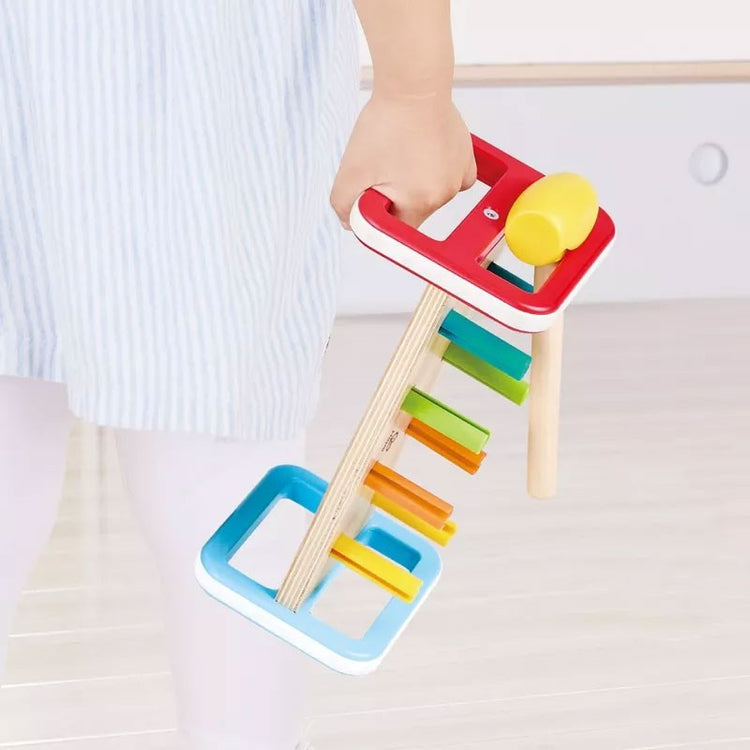 Hape Monster Match & Smash Hammer Bench (12M+)