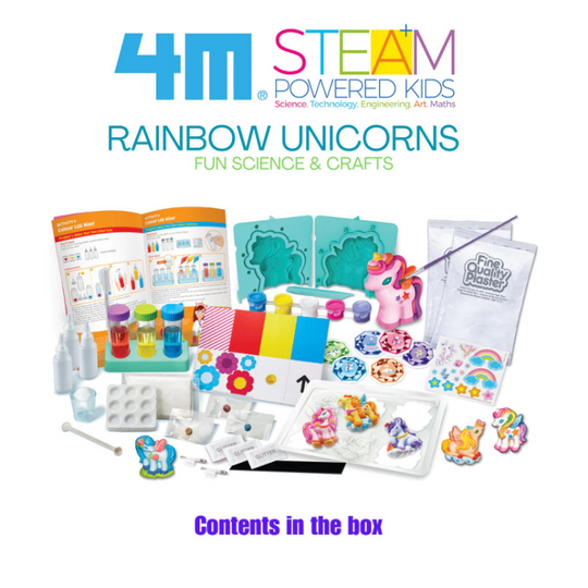 4M STEAM Deluxe - Rainbow Unicorns (5Y+)