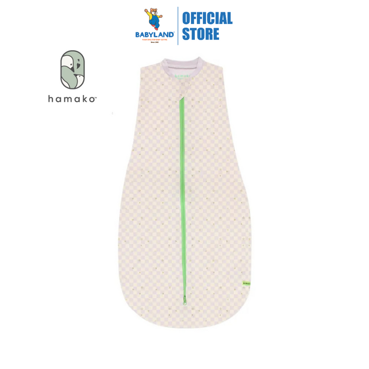 Hamako Tencel Baby Simple Swaddle Stary Gingham