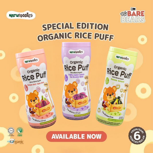 Natufoodies Organic Rice Puffs (6m+) (8m+)