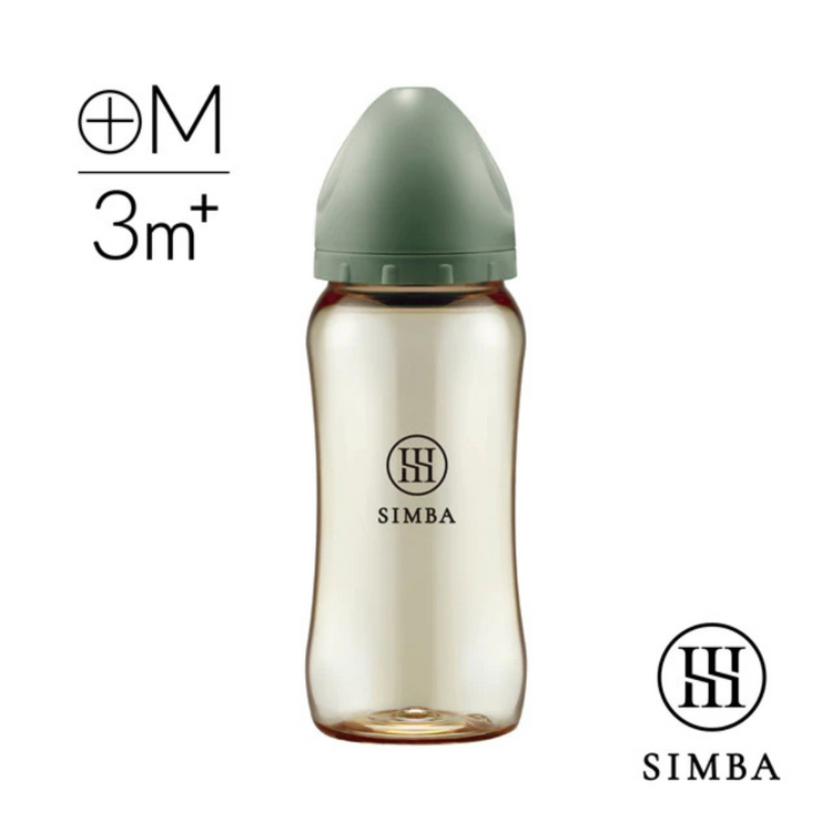 Simba allonge All Ages 360ml - PPSU Wide Neck Anti-Colic Feeding Bottle Cross Hole M Teat