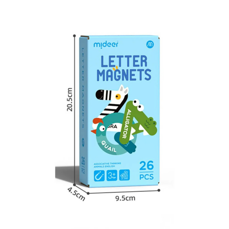 Mideer Animal Letter Magnets (26pcs)