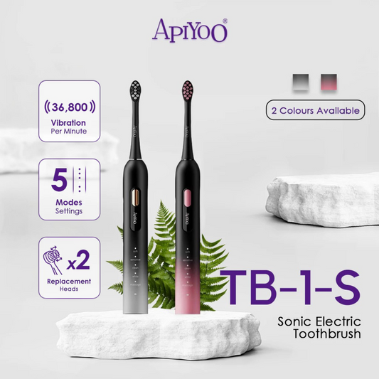 ApiYoo Sonic Electric Toothbrush TB-1-S