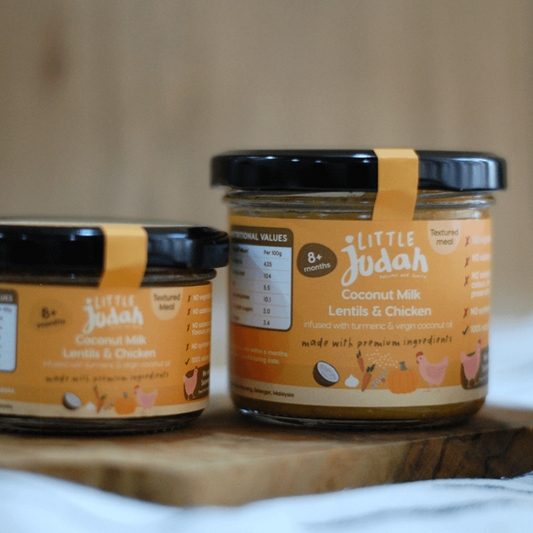 Little Judah Coconut Milk, Lentils & Chicken 130g