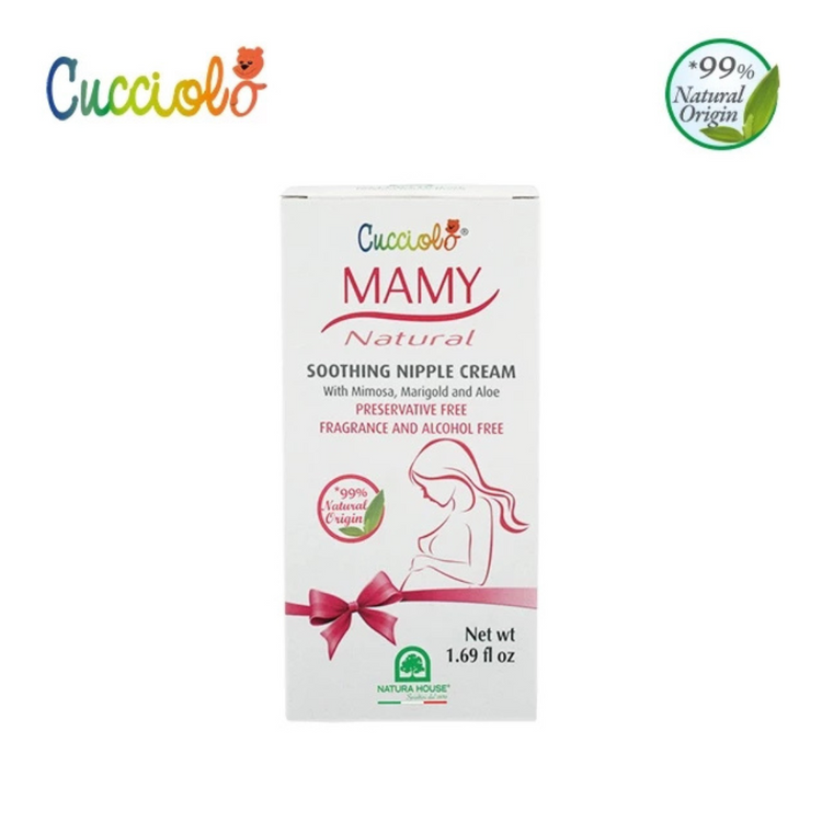 Cucciolo Mamy Natural Soothing Nipple Cream (50ml)