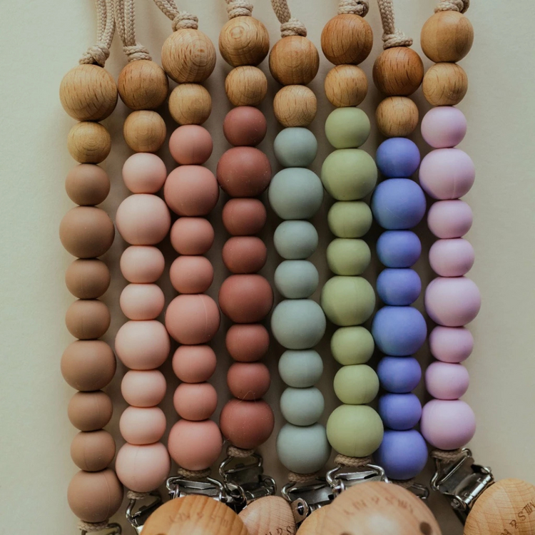 Mils and Key the CLASSIC Pacifier Clips (0m+)