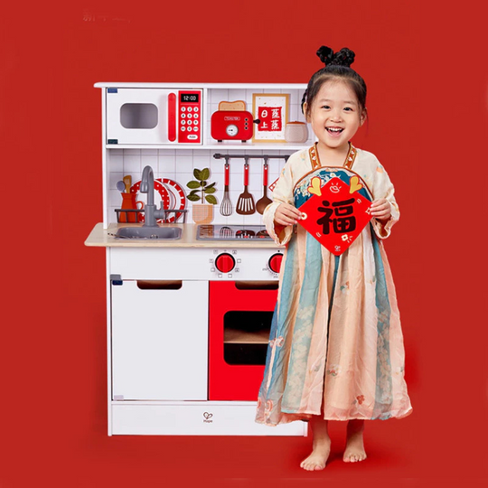 Hape 8791 Modern Kitchen With Light and Sound Suitable for Age 3+ Years