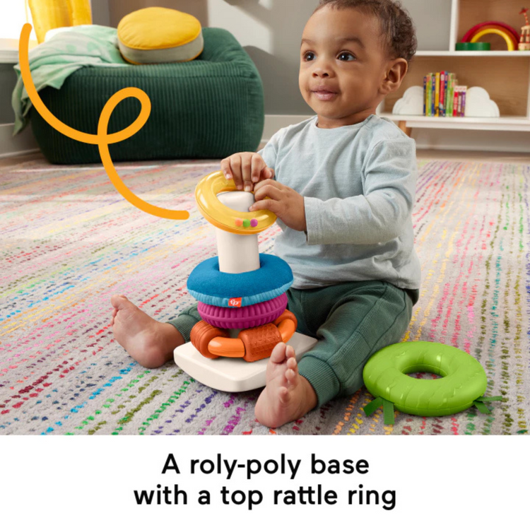 Fisher-Price Infant Sensory Rock-A-Stack (6m+)
