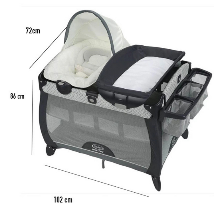 Graco Pack N Play Playard Quick Connect Portable Napper - McKinley