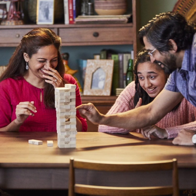 Jenga Game, Party Games for Ages 6+, Family Games for 1+ Players