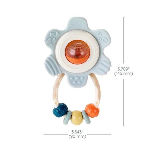 Infantino 316826 Spin & Rattle Teether Suitable from 0+