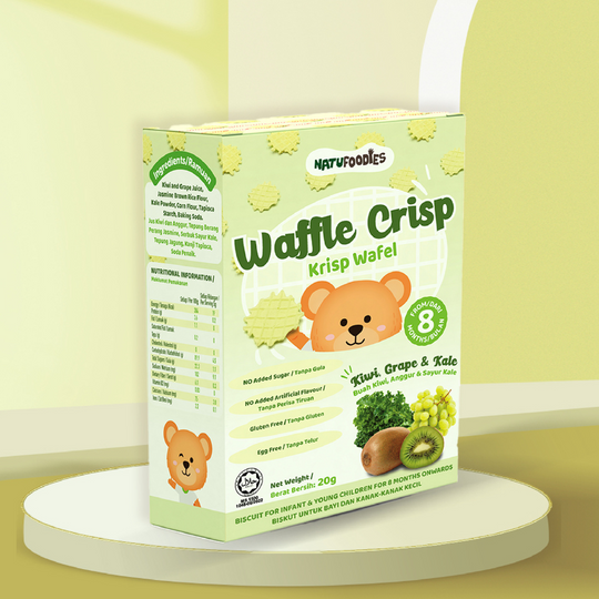 Natufoodies Waffle Crisp 20g (8m+)