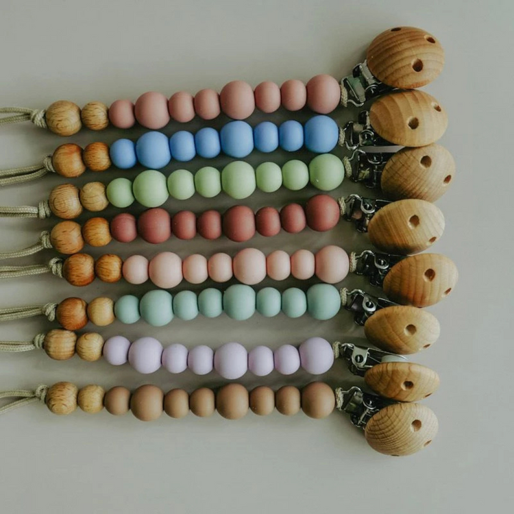 Mils and Key the CLASSIC Pacifier Clips (0m+)