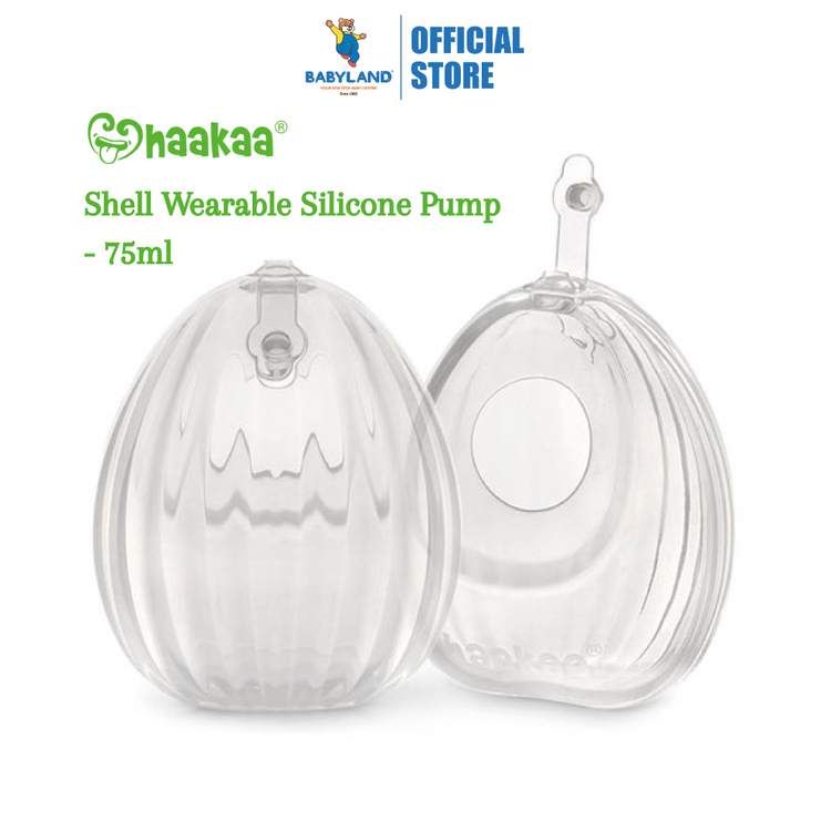 Haakaa Shell Wearable Silicone Breast Pump - 75ml