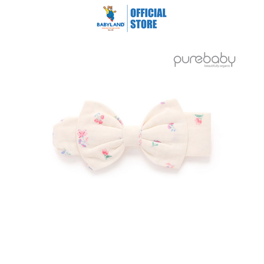 Purebaby Organic Marigold Bow Headband