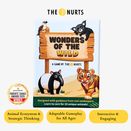 The Nurts Wonders of the Wild - A Bilingual Zoo Card Game