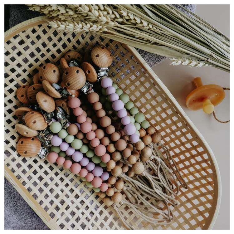 Mils and Key the CLASSIC Pacifier Clips (0m+)