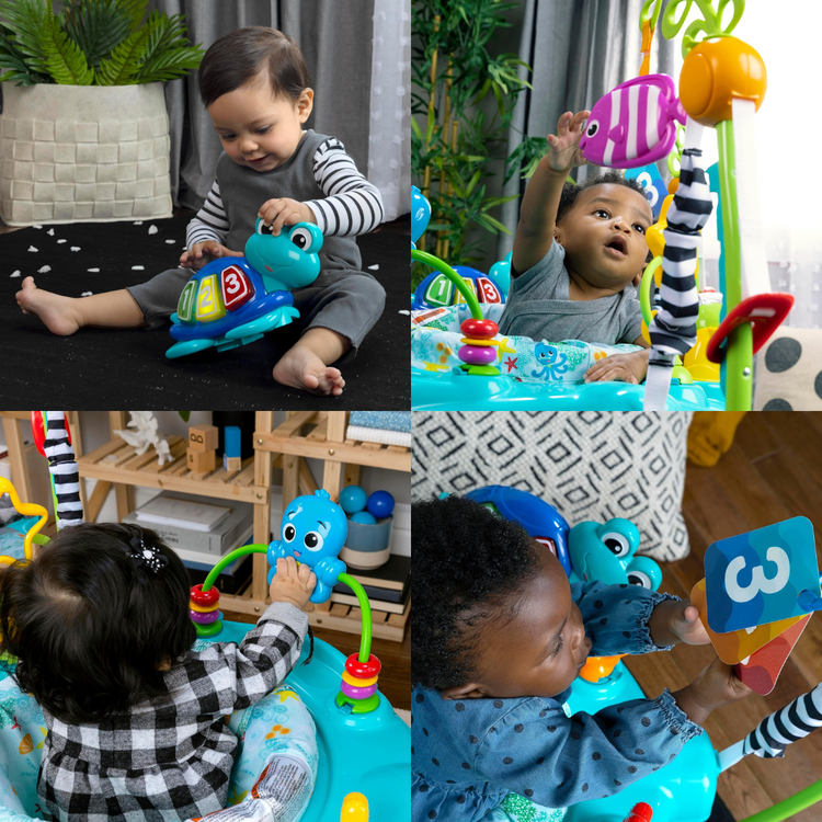 Baby Einstein Ocean Explorers Curiosity Cove 2-in-1 Activity Jumper
