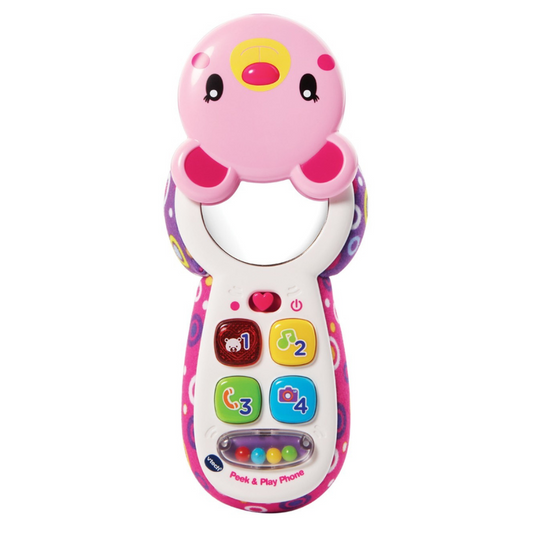 Vtech Peek & Play Phone - Pink ( 3 to 24 Months )