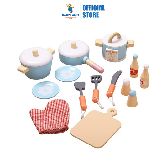 Gaabi Kitchen Toys Cooking Set 3yrs+