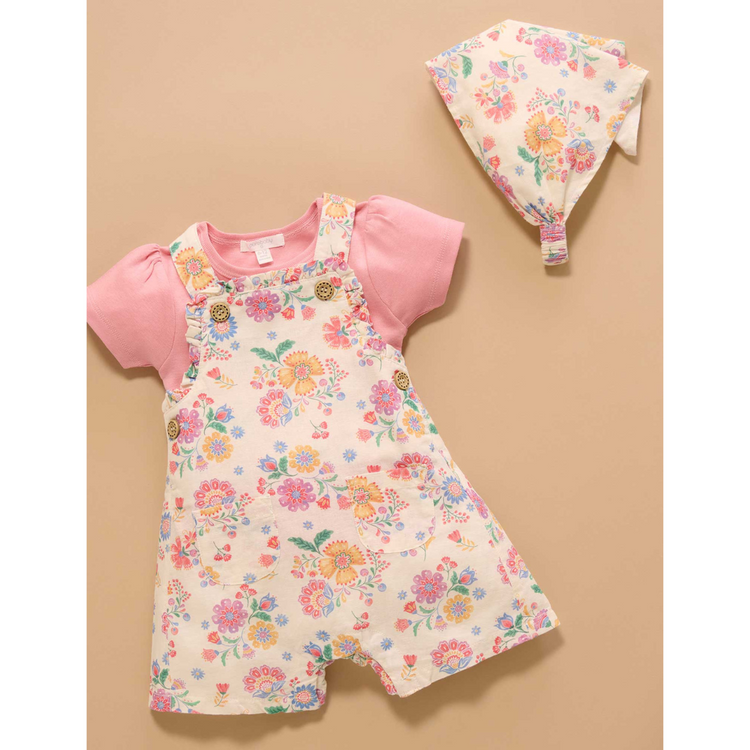 Purebaby Organic Mexican Floral Kerchief Headband