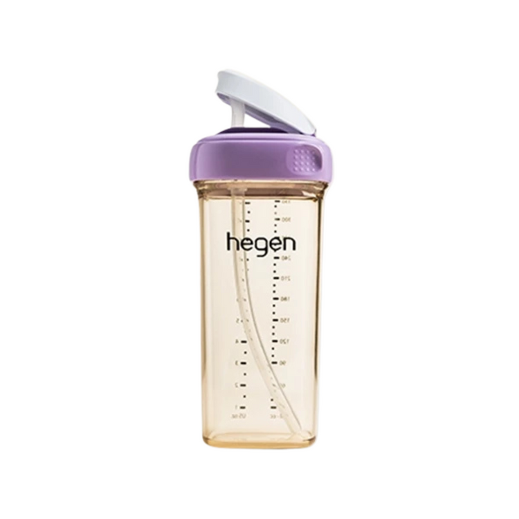 Hegen PCTO 330ml/11oz Straw Cup PPSU V3 - (Blue/Pink/Grey/Purple)