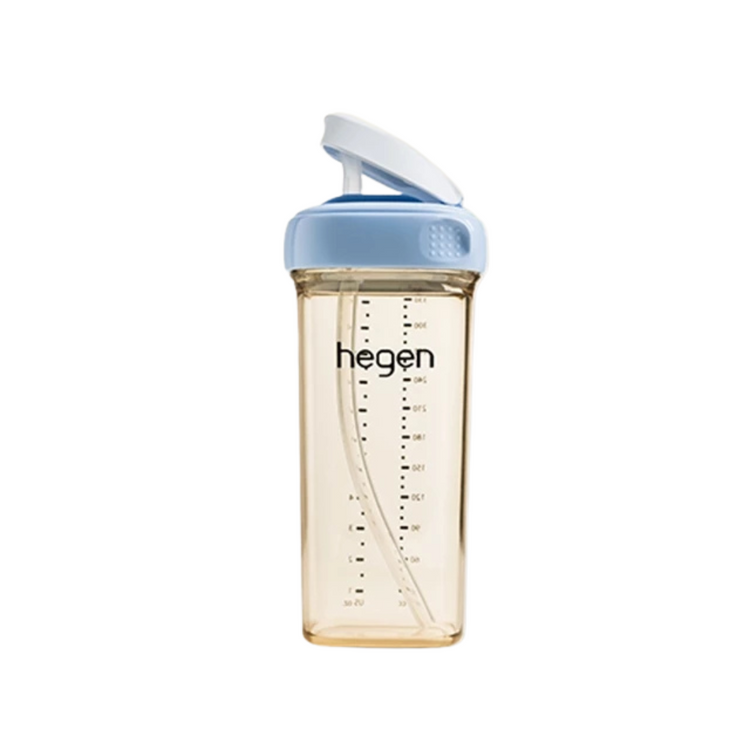 Hegen PCTO 330ml/11oz Straw Cup PPSU V3 - (Blue/Pink/Grey/Purple)