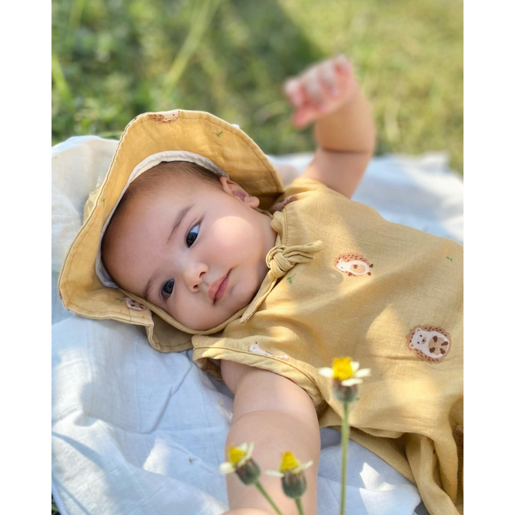 Saeson Basic Jumpsuit Set 100% Tencel