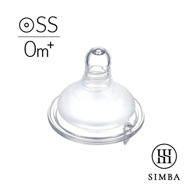 Simba Wide Neck Round Hole Ultra Soft Anti-Colic Teat