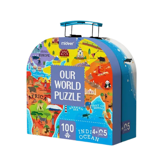 Mideer Hand-Carry Gift Pack Puzzles - 5 Designs Available