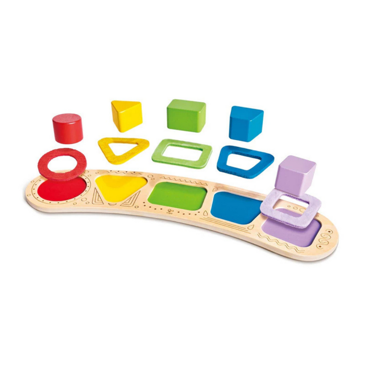 Hape 1666 Colour & Shape Sorting Puzzle (12-24 Months)