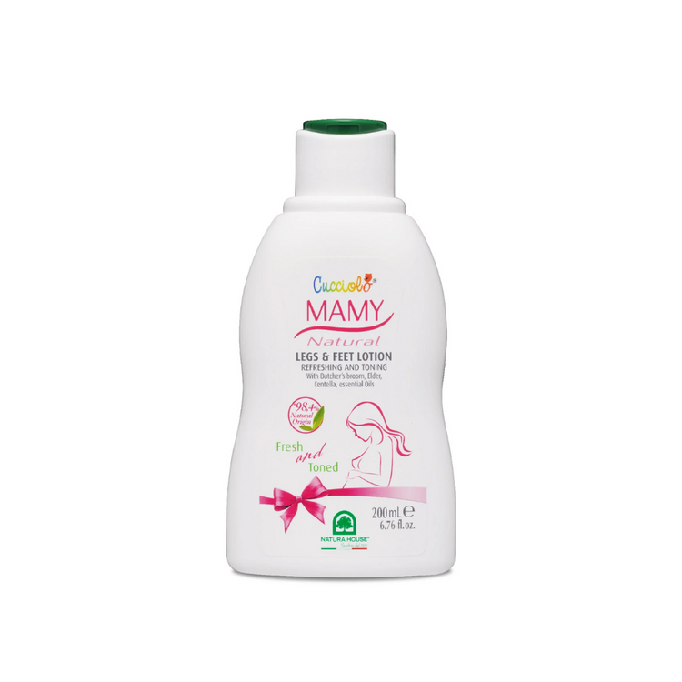 Cucciolo Mamy Natural Legs & Feet Lotion (200ml)
