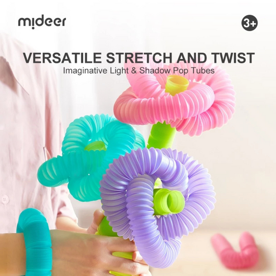 Mideer Colorful Glow Pop Tube (3Y+)