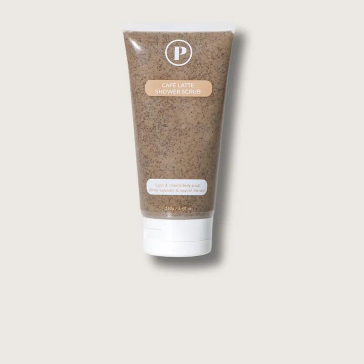 Pop Neutral Cafe Latte Shower Scrub (160g)