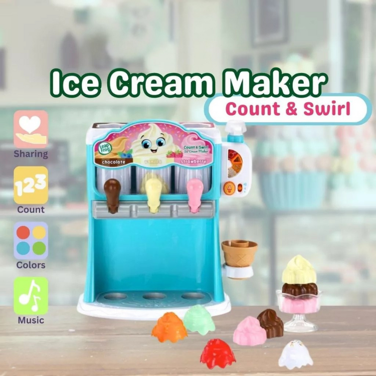 LeapFrog Count & Swirl Ice Cream Maker (2y+)