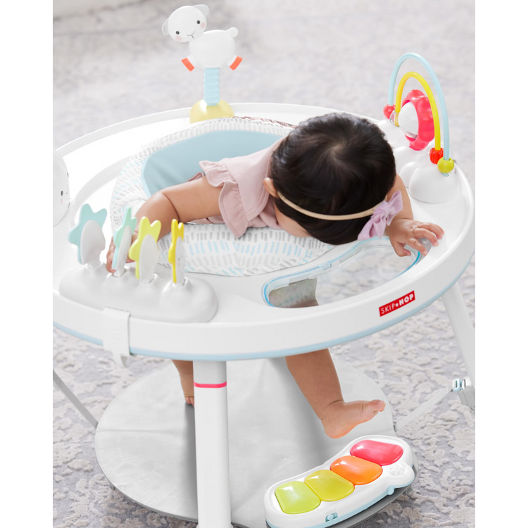 Skip Hop Silver Lining Cloud Baby's View 3-Stage Activity Center (4m+)