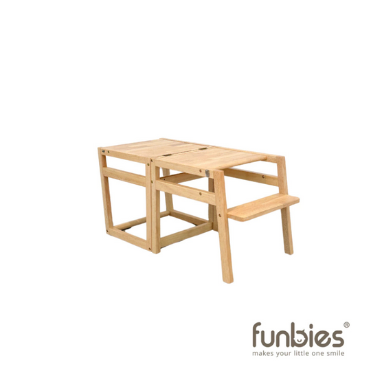 Funbies Baecere Convertible Learning Tower - Natural White